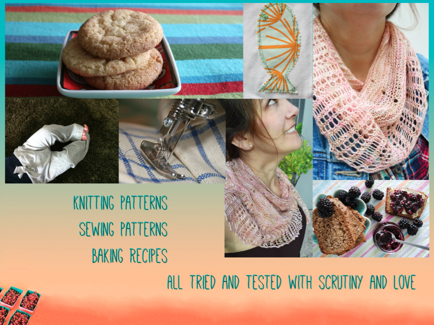 Knit, Bake, Sew Book: My Kickstarter Project is Live